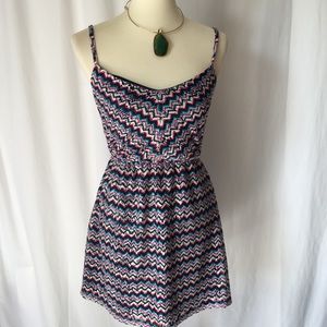 BeBop sz SX banded waist crochet dress